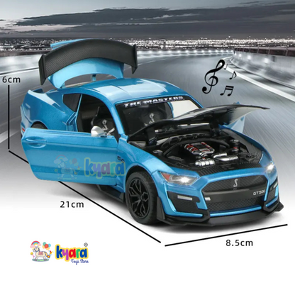 Ford Mustang Viper Gt500 1:24 Diecast Scale Model Car