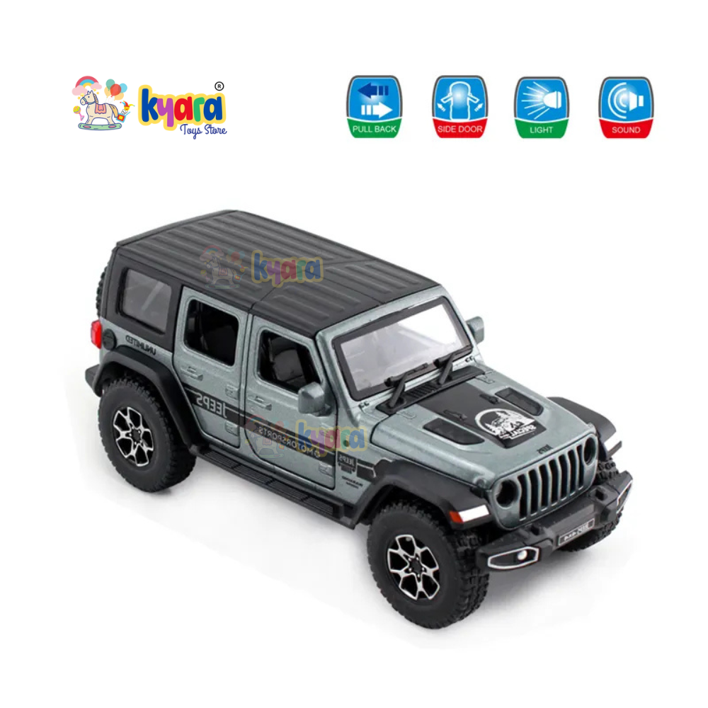Jeep Wrangler Thar 1:24 Diecast Scale Model Car