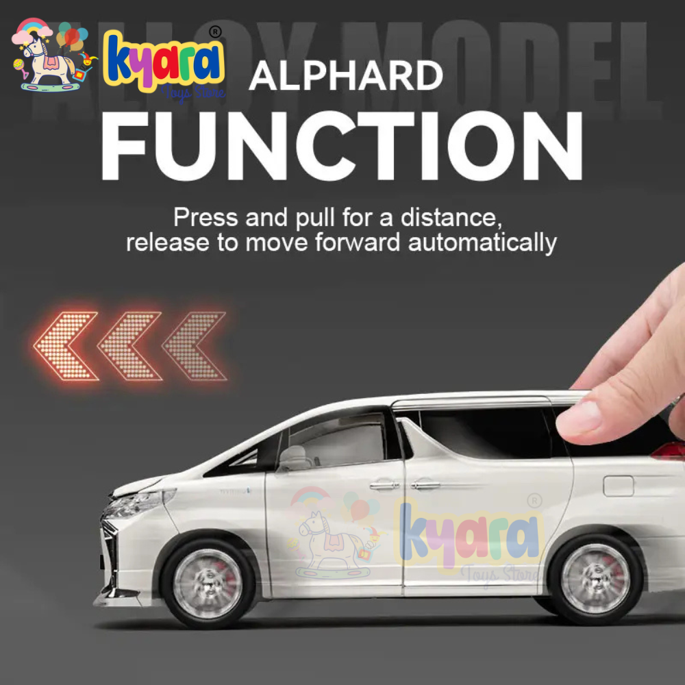 Toyota Alphard 1:18 diecast scale model car collectible