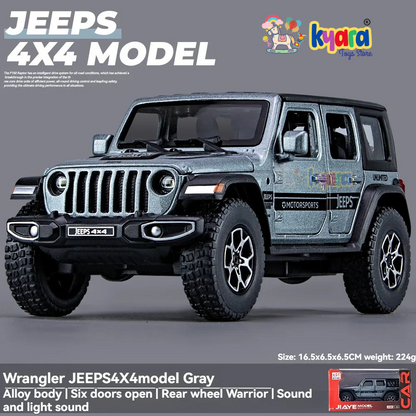Jeep Wrangler Thar 1:24 Diecast Scale Model Car