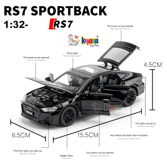 Audi RS7 1:24 Diecast Scale Model Car