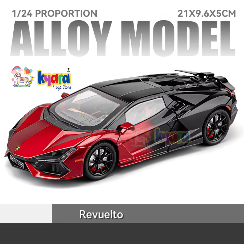 Lamborghini Revuelto 1:24 Diecast Scale Model Car