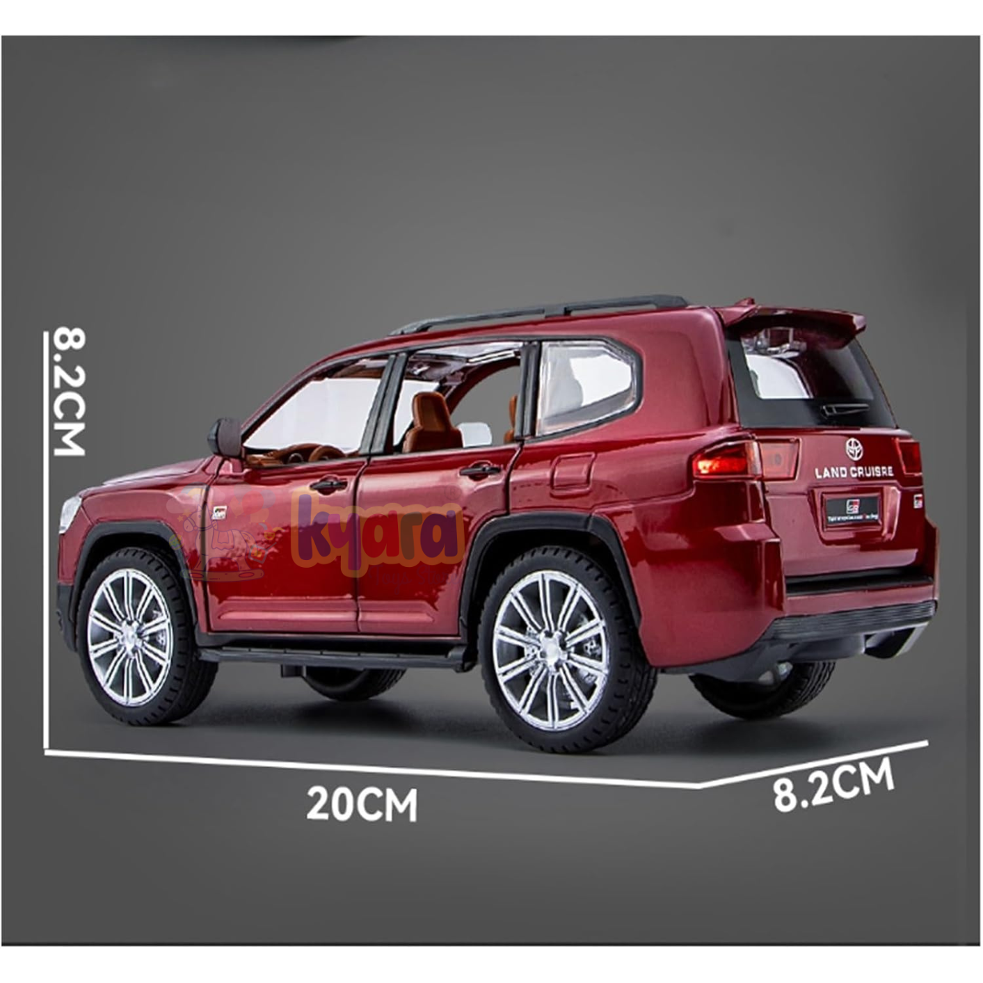 Toyota Land Cruiser Sport 1:24 Diecast Scale Model Car