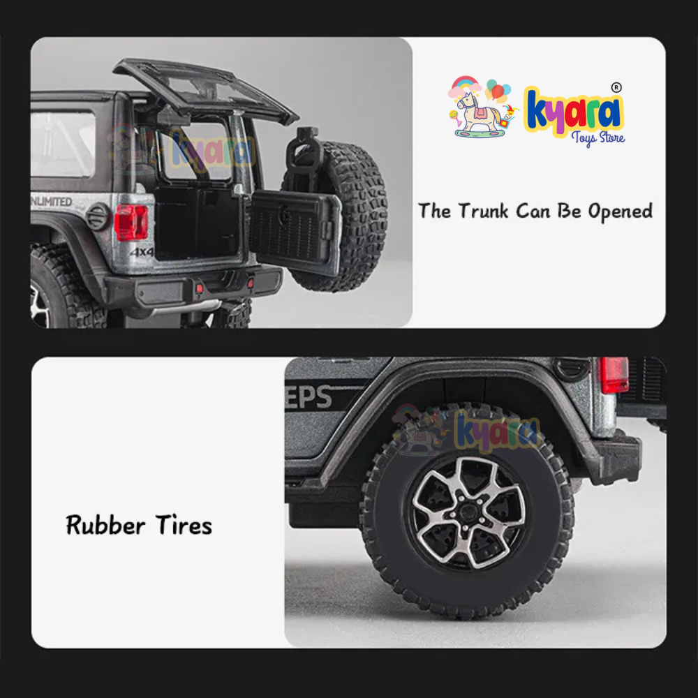 Jeep Wrangler Thar 1:24 Diecast Scale Model Car