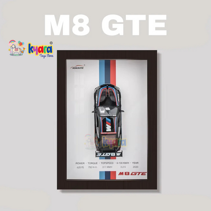 BMW M8 3D Diecast Car Frame