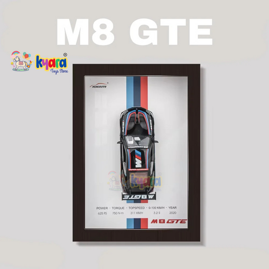 BMW M8 3D Diecast Car Frame