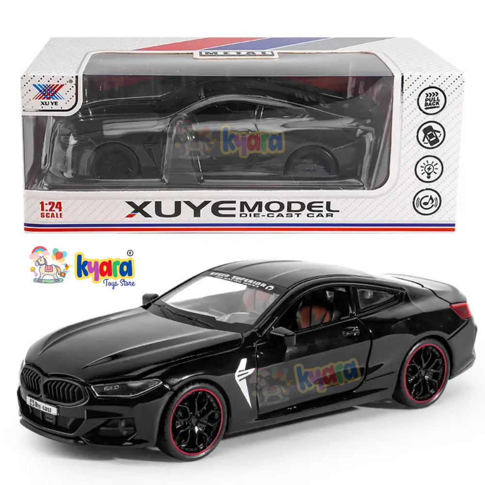 Bmw M8 Sports 1:24 Diecast Scale Model Car