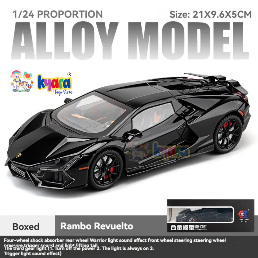 Lamborghini Revuelto 1:24 Diecast Scale Model Car