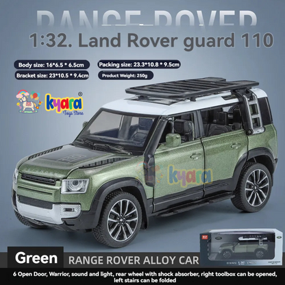 Land Rover Defender 110 1:24 Diecast Scale Model Car