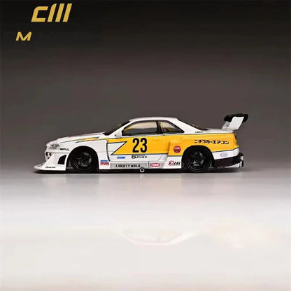 Nissan LBWK GTR R34 1:24 Diecast Scale Model Car