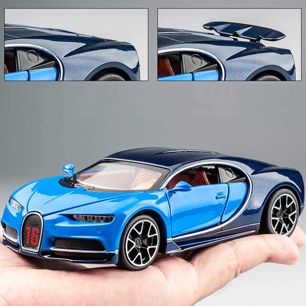 BUGATTI  CHIRON 1:24 Diecast Scale Model Car