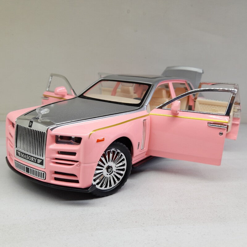 Rolls Royce Phantom Pink 1:24 Diecast Scale Model Car