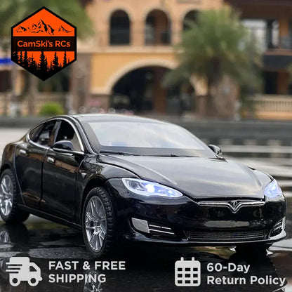Tesla S 1:24 Diecast Scale Model Car