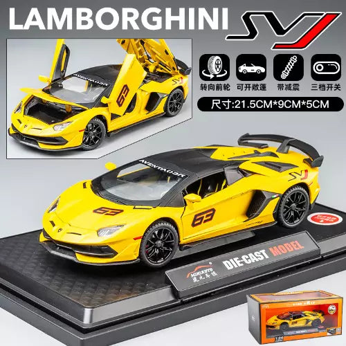 Lamborghini Svj-63 1:24 Diecast Scale Model Car