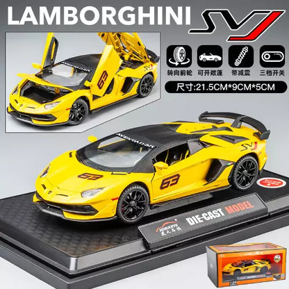 Lamborghini Svj-63 1:24 Diecast Scale Model Car