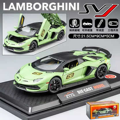 Lamborghini Svj-63 1:24 Diecast Scale Model Car