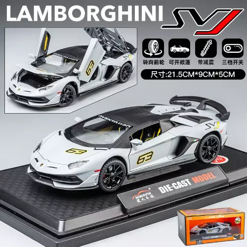 Lamborghini Svj-63 1:24 Diecast Scale Model Car