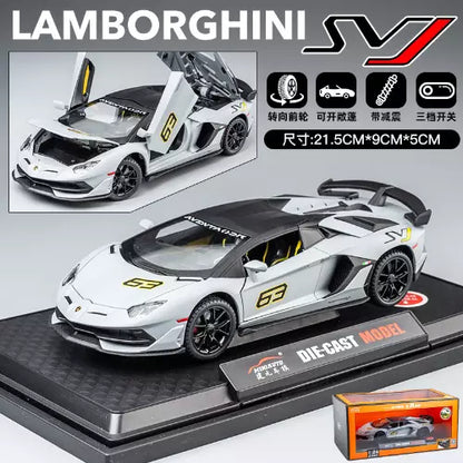 Lamborghini Svj-63 1:24 Diecast Scale Model Car