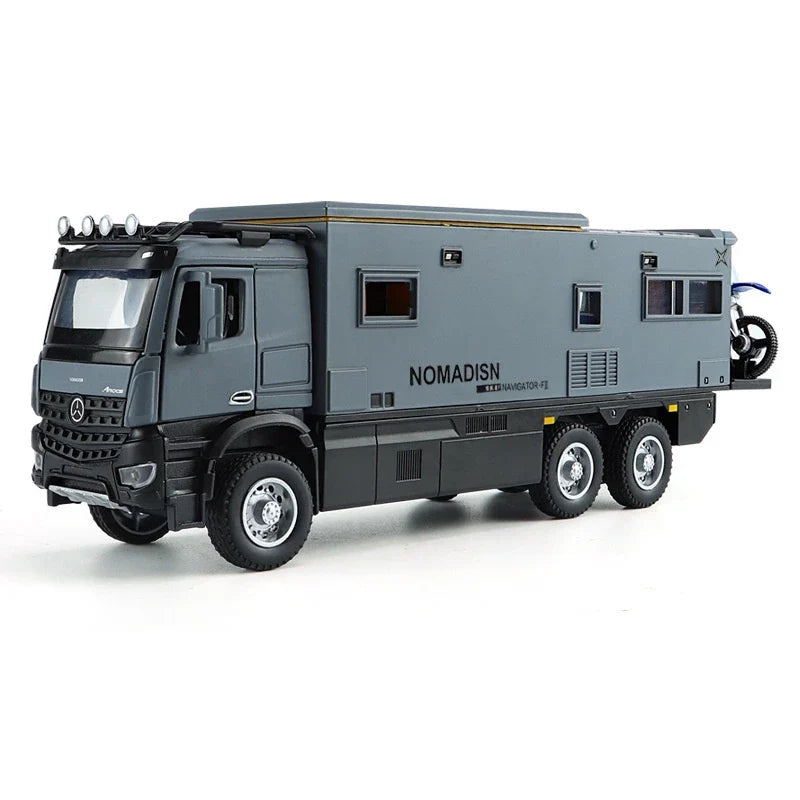 Mercedes-benz Nomadison Rv camper truck 1:24 Diecast Scale Model